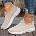 thumbnail image 5 of CHICVOMEY Women's Slip On Shoes - Lightweight & Breathable Mesh Walking Sneakers Arch Support & Memory Foam Cushion Comfort Non-Slip Walking Shoes for Work Casual, 5 of 7