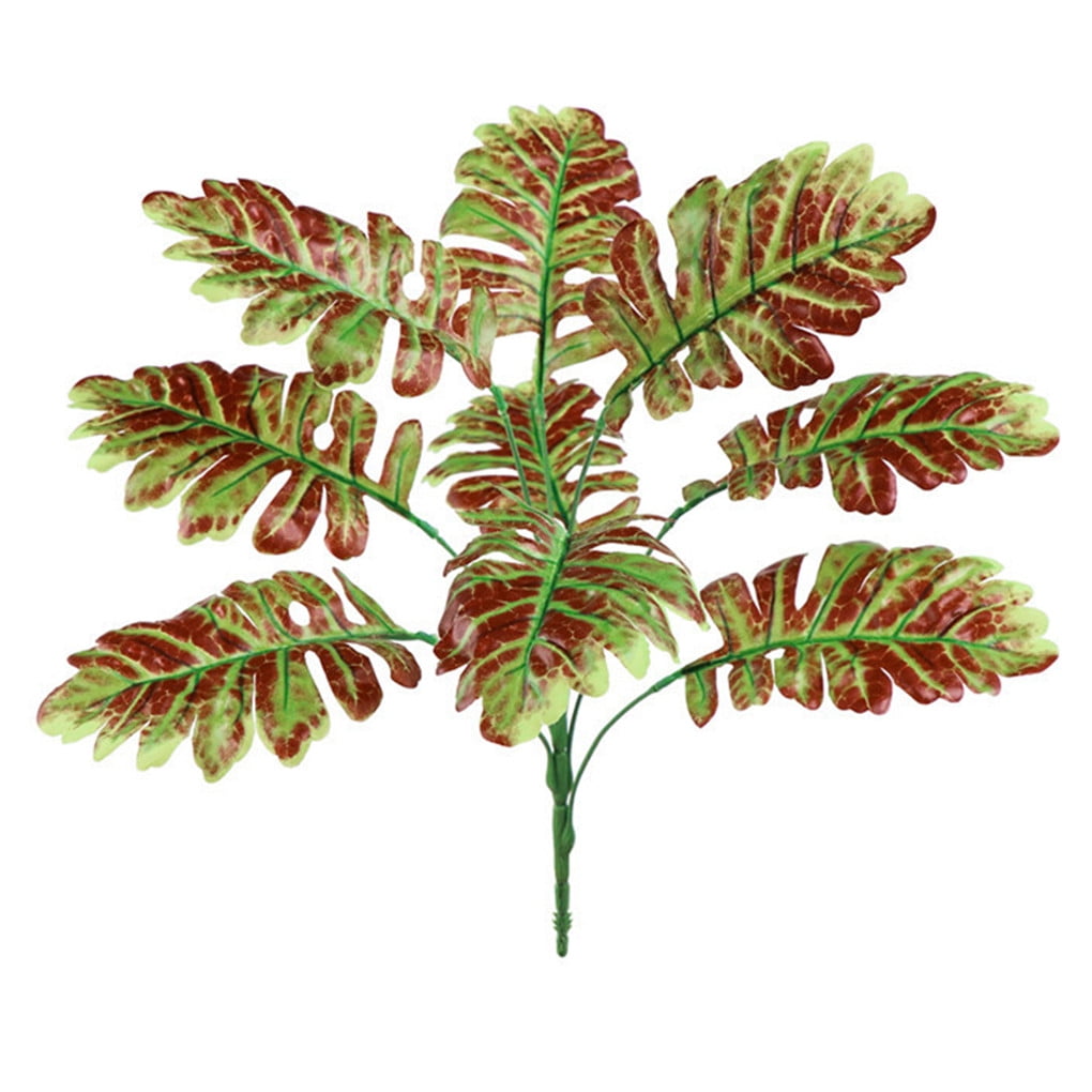 TureClos Artificial Plant Leaves Wedding Party Event Silk Cloth Fake