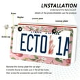thumbnail image 5 of 2-Pack Aluminum License Plate Frame with 2 Holes for GM License Plate Cover with Free Screws Pink Cherry Flowers Pattern, 5 of 8