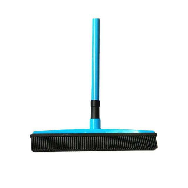 Rubber Broom Pet Hair Lint Removal Device Telescopic Bristles Magic
