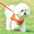 thumbnail image 4 of 2 Packs Dog Harness Step-In Breathable Puppy Cat Dog Vest Harnesses Vest-Style Dog Traction Rope Reflective And Breathable Dog Rope for Small Medium Dogs, 4 of 9