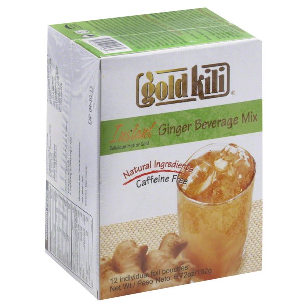 Gold Kili All Natural Ginger Beverage Mix, Instant, 6.72 Fl Oz