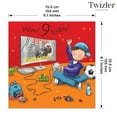 thumbnail image 3 of Twizler 9th Birthday Card for Boys - Games Console - Children's Age 9 Happy Birthday Greeting Card for Son Grandson Nephew Kids, 3 of 5