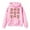 ZA2 Pink, variant on Christmas Girls Hoodies Sweatshirts Cute Bow Cow Kids Western Pullover Hoodie Christmas Children's Clothing Holiday Gifts 4 Years-5 Years