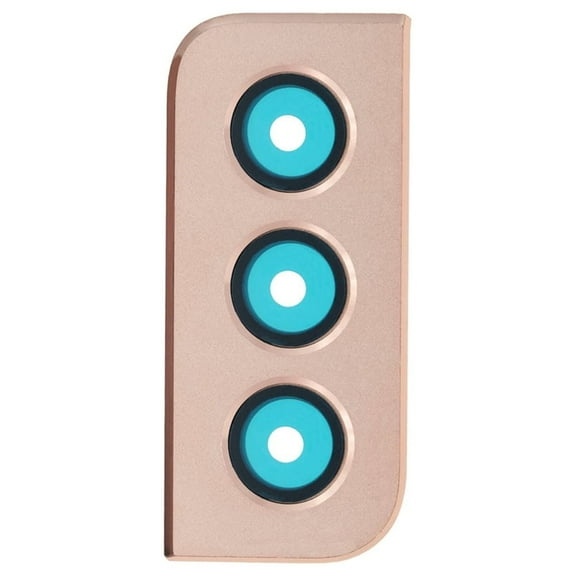 Replacement Rear Camera Glass Lens With Cover Bezel Ring For Samsung Galaxy S21  Plus 5G (SM-G996W) - Phantom Gold