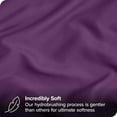 thumbnail image 2 of Bare Home Pillowcase Set - Premium 1800 Collection - Double Brushed - Ultra Soft - Standard Size, Plum, 2 Count, 2 of 7