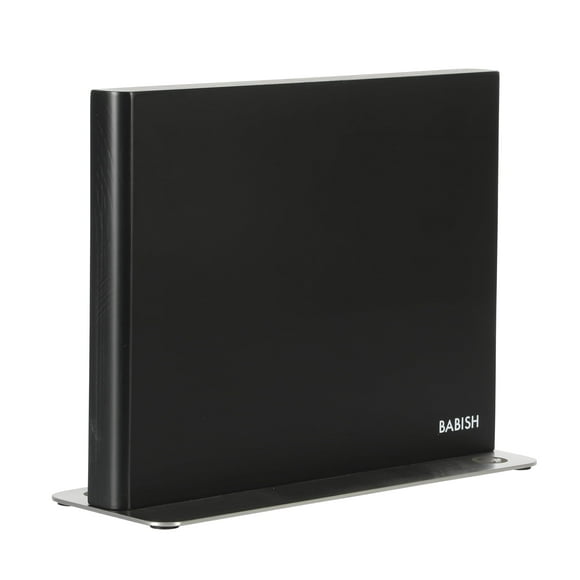 Babish Magnetic Knife Double Sided Block Holder (11" X 8.5" X 4") w/Anti Skid Base