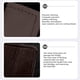 thumbnail image 4 of Fundas para manillas de puertas de coche - protectores universales de cuero para agarraderas interiores de puertas, 5 colores, antideslizantes y resistentes al desgaste, 4 of 6