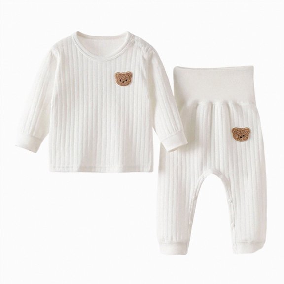 UAYOTSE Toddler Boys Outdoor Casual Tracksuit Set, Long Sleeve Printed Top and Jogger Pants Daily Clothing Outfit Size 12-18 Months