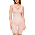 thumbnail image 1 of Body Shapewear BRABIC Waist Trainer para mujer, color beige XL, 1 of 6