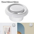 thumbnail image 2 of Reliable Plastic Round Ceiling Vent Cover for Efficient Air Circulation, 2 of 9