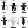 thumbnail image 5 of OPAL- 100Pc Car Push Pin Rivet Bumper Door Trim Retainer Clip Fastener Accessories Kit, 5 of 6