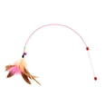 thumbnail image 1 of Cat Stick Toy Playing Prop Household Small Playthings Interesting Interaction Plaything Feeding Accessories Simple Feathers Teasing Interactive Toys Pet Supplies Type 1, 1 of 8