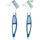thumbnail image 1 of BEMS-cepillos para dentaduras postizas azules y verdes de 2 piezas, cepillo de limpieza para dentaduras postizas, 1 of 5