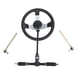 thumbnail image 4 of Kit De Volante Para Carrito De , Kit De Montaje De Volante UTV De Control Preciso Para Vehículos De 110 , 125 , 140 Y 150, 4 of 7
