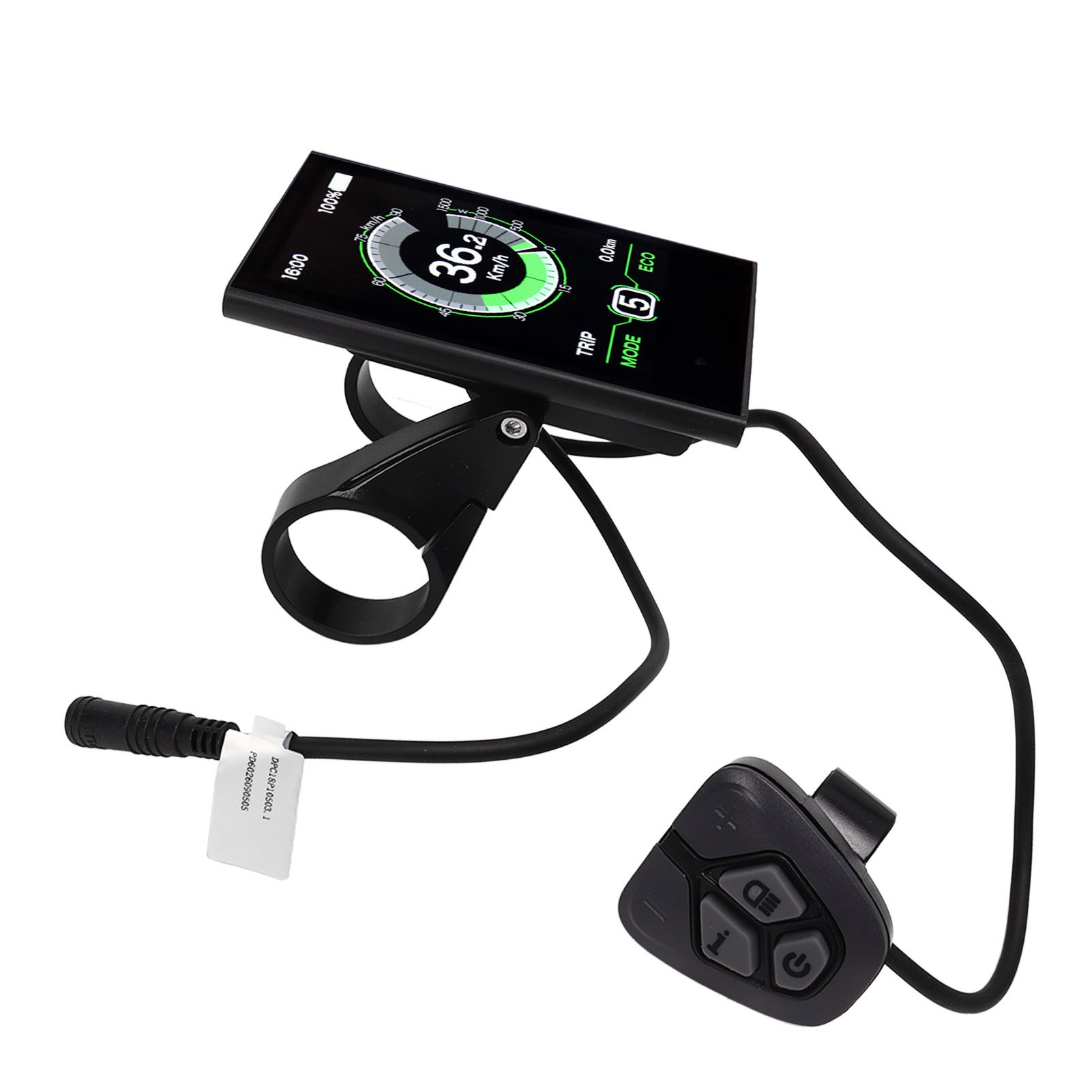 Compteur De Vitesse LOVIVER Pour Vélo électrique – étanche, Affiche Vitesse, Kilométrage, écran Lumineux