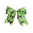 thumbnail image 2 of Decorative Holiday Bow Ornament, Classic Tied Fabric Bow for Gift Wrapping, Xmas Tree Wreath Garland Decoration, Festive Hanging Bow for Christmas Party Home Decor, 2 of 5