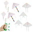 thumbnail image 1 of 8 Sets Kids Kite Assorted Blank Paint DIY Kite Making Kit Outdoor Flying Kite, 1 of 6