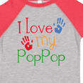 thumbnail image 4 of Inktastic PopPop Grandkids Handprints Boys or Girls Toddler T-Shirt, 4 of 5