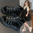 thumbnail image 2 of Huowey Girls' Sandals Soft Sole Comfortable Roman Sandal for Summer Beach Casual Daily Wear, 2 of 7
