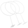 thumbnail image 3 of MOVTOTOP White Iron Basketball Display Rack for Wall Mounting Simple and Efficient 3pcs, 3 of 8