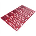 thumbnail image 1 of Warning Sticker, Non-Fading Waterproof Bright Colors Warning Decal, Distance Sign Decal, for Living Room Bedroom B003,B004,B006, 1 of 7
