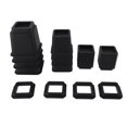 thumbnail image 1 of Bed Furniture Risers, Pack of 8, Heavy Duty Risers Bed Risers with Anti Slip Rubber Pad,  in Heights, Stackable Bed Lifts Risers for Sofa, Bed, Table, Couch & Chair Lift, 1 of 7