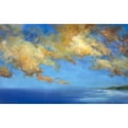 thumbnail image 3 of Finch, Sheila 14x10 Black Modern Framed Museum Art Print Titled - Golden Cloudscape, 3 of 5