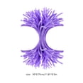 thumbnail image 3 of 100 Pack Pipe Cleaners 12 Inch, Assorted Fuzzy Chenille Stems Purple, Flexible Craft Pipe Cleaners for Floral Arrangements Wreath Making DIY Art Projects Decor, 3 of 6