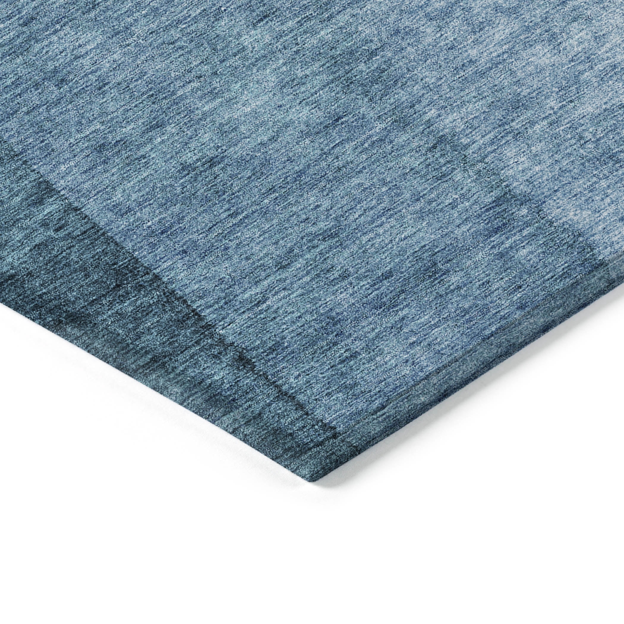 Addison Rugs Chantille Indoor/Outdoor Transitional Ombre Blue Washable Rectangle Rug, 2'6" x 3'10"