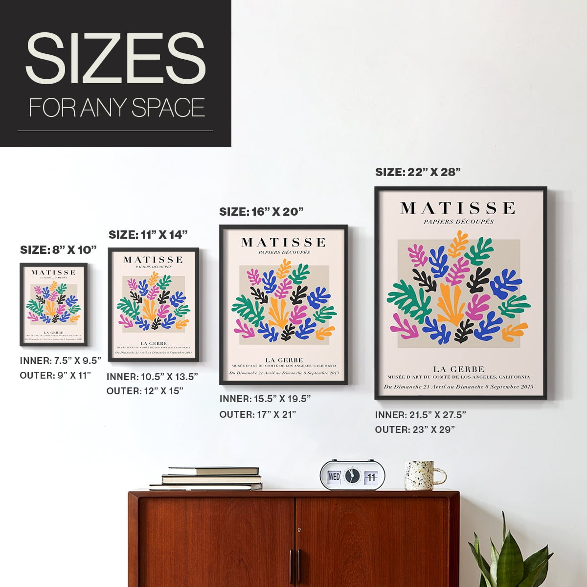 Matisse XC Framed Print - Solid Wood