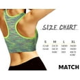 thumbnail image 7 of Matchstick Women's Wirefree Padded Racerback Sports Bra for Yoga Workout Gym Activewear, 7 of 7