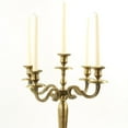 thumbnail image 2 of Koyal Wholesale Vintage Gold 5 Arm Metal Candelabra, 24", Candle Holder Centerpiece, 2 of 4