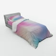 thumbnail image 3 of Ambesonne Pastel Bedding Set 4 Pcs, Daydream Fantasy, Queen, Aqua Peach Pink, 3 of 3