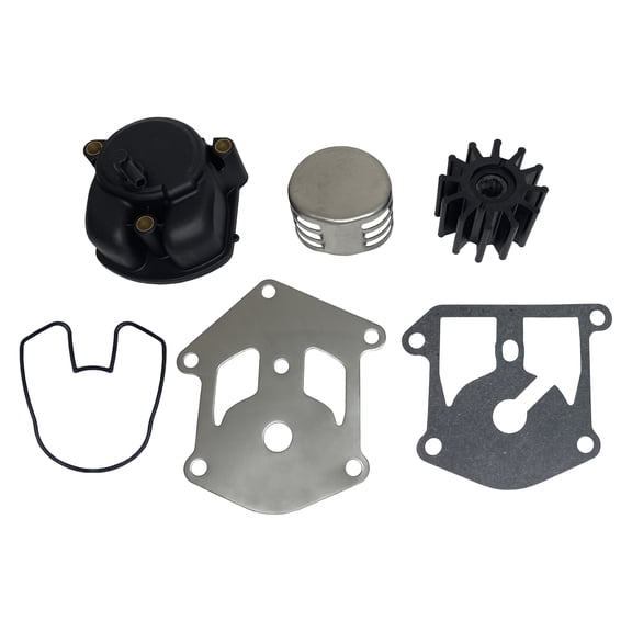 Water Pump Kit with Impeller Housing for OMC King Cobra 1992-1995 Sterndrive I/O - 18-3469, 3854661