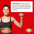 thumbnail image 5 of Extend Nutrition Bar, Low Carb, Sugar Free, Protein Bars, Rich Chocolate, 12 Count, 5 of 8
