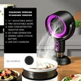 thumbnail image 2 of puff hide Purifier Fan, Portable Smokeaway the Blaze Fan for Smoke, Removable and Washable Filter， Smoke Away Purifier Fan, Smoke Fan for Smoking Indoors,For Indoor BBQ,Hot Pot, Extractor Hood(Yellow), 2 of 7