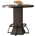 thumbnail image 1 of Hillsdale Jennings Table à Manger en Hauteur avec Piédestal Base Noyer, 1 of 6