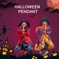 thumbnail image 2 of Hadanceo Witch Figurine Long Lifespan  Horror Witch Figurine Halloween Indoor Pendant Decorative Good for Home, 2 of 7