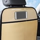 thumbnail image 3 of Funda de asiento de coche de cuero sintético con bolsillos de almacenamiento y alfombrilla antipatadas para evitar pisadas y suciedad. Beige Grande, 3 of 7