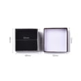 thumbnail image 7 of Cardboard Ring Boxes with Bowknot Ribbon Outside and Black Sponge Inside Square Jewelry Gift Boxes Mixed Color 5~5.3x5~5.3x3.8~4cm Diy, 7 of 7