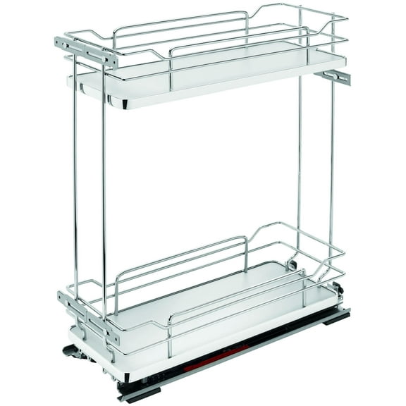 Rev-A-Shelf 5322-Bcsc-9 Contemporary 10-1/4"W Two Tier Solid Surface Pull Out Cabinet