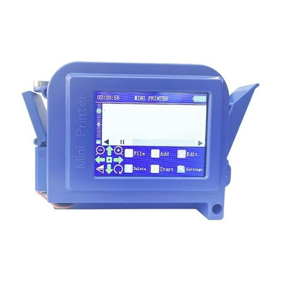 26 Languages 12.7mm QR Bar Code Logo Label Mini Portable Handheld Thermal Inkjet Printer