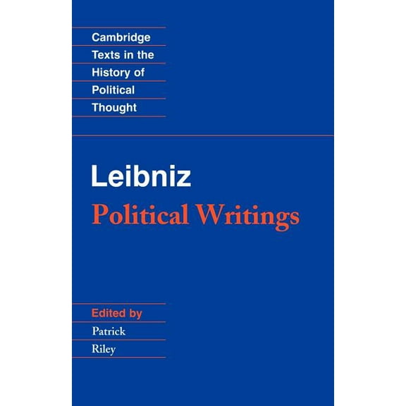 Cambridge Texts in the History of Politi Leibniz: Political Writings, (Paperback)