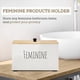 thumbnail image 3 of PortapañOs para BañO, Caja de Madera Femenina, Organizador de Productos para Mujer, DecoracióN RúStica, 3 of 7