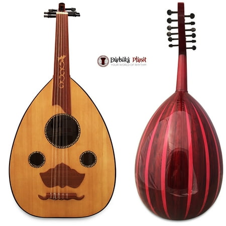 El-Masry The Egyptian Shell Professional Egyptian Oud + Hard Case - Cat#M3