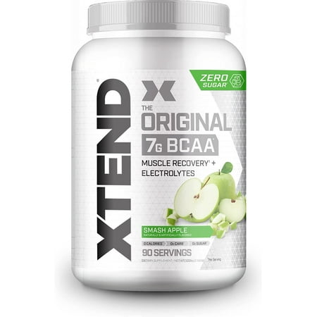 XTEND Original BCAA Powder + Smash Apple + Muscle Recovery + Electrolytes + 90 Servings