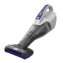 BLACK DECKER Furbuster Cordless Handheld Vacuum, for Car, Pet Hair & Multi-Surfaces, Powerful Suction, HLVB315JP07W