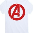 thumbnail image 3 of Marvel The Avengers - A Logo - Toddler And Youth Short Sleeve Graphic T-Shirt, 3 of 5