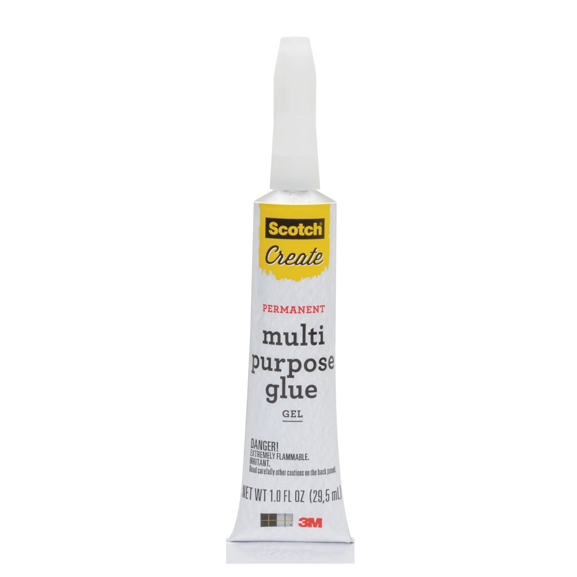 (2 pack) Scotch Create Permanent Multi Purpose Glue Gel, Clear, 1 fl. oz.